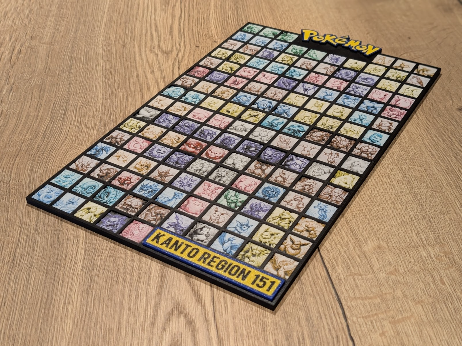 151 Kanto Pokemon Mini Hueforge