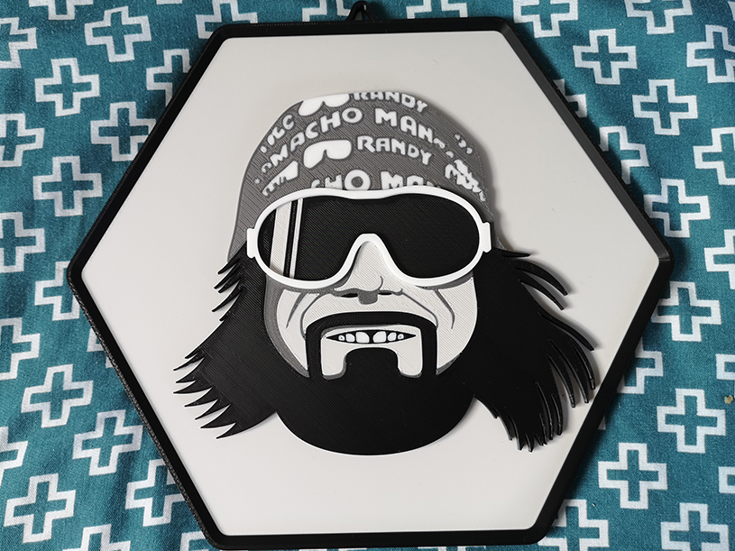 Macho Man Randy Savage wall poster