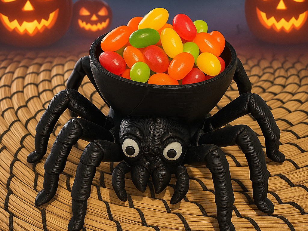 Halloween -  Tarantula Candy Bowl