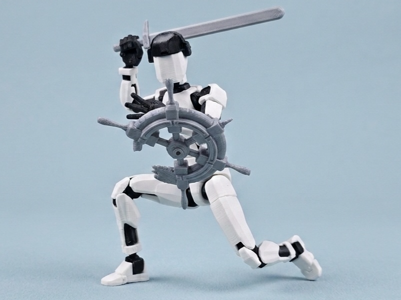 Dummy 13 TF2 Demoman Sword and Shield Set