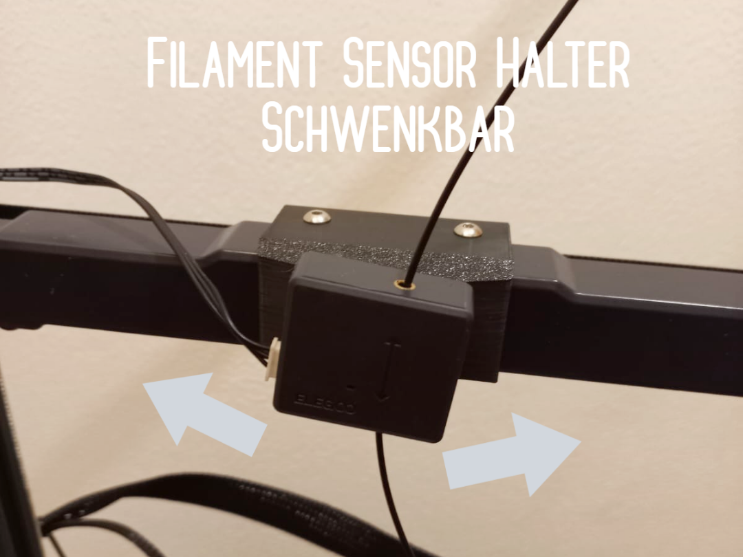 Filament Sensor Halter Neptune4 pro/plus/max