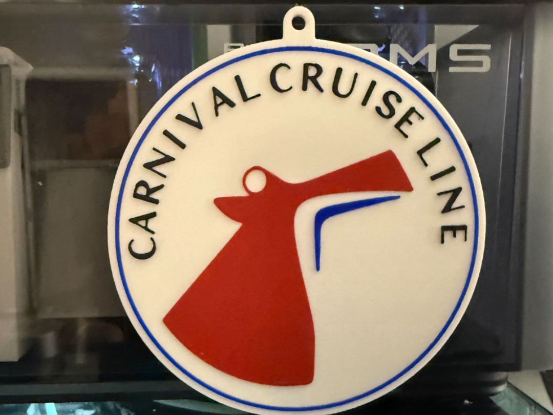 CARNIVAL CRUISE LINE ORNAMENT 2 SIZES
