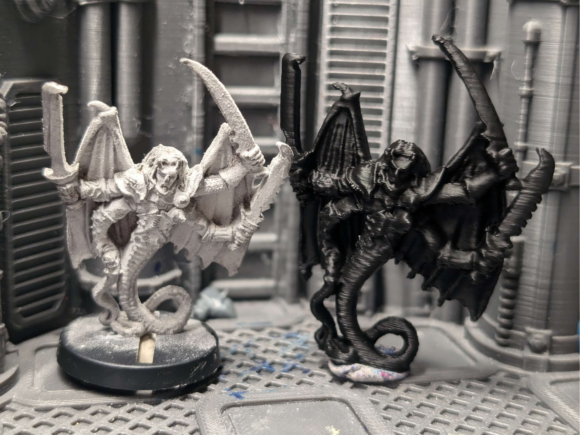 Expensive Vintage Snake with wings daemon