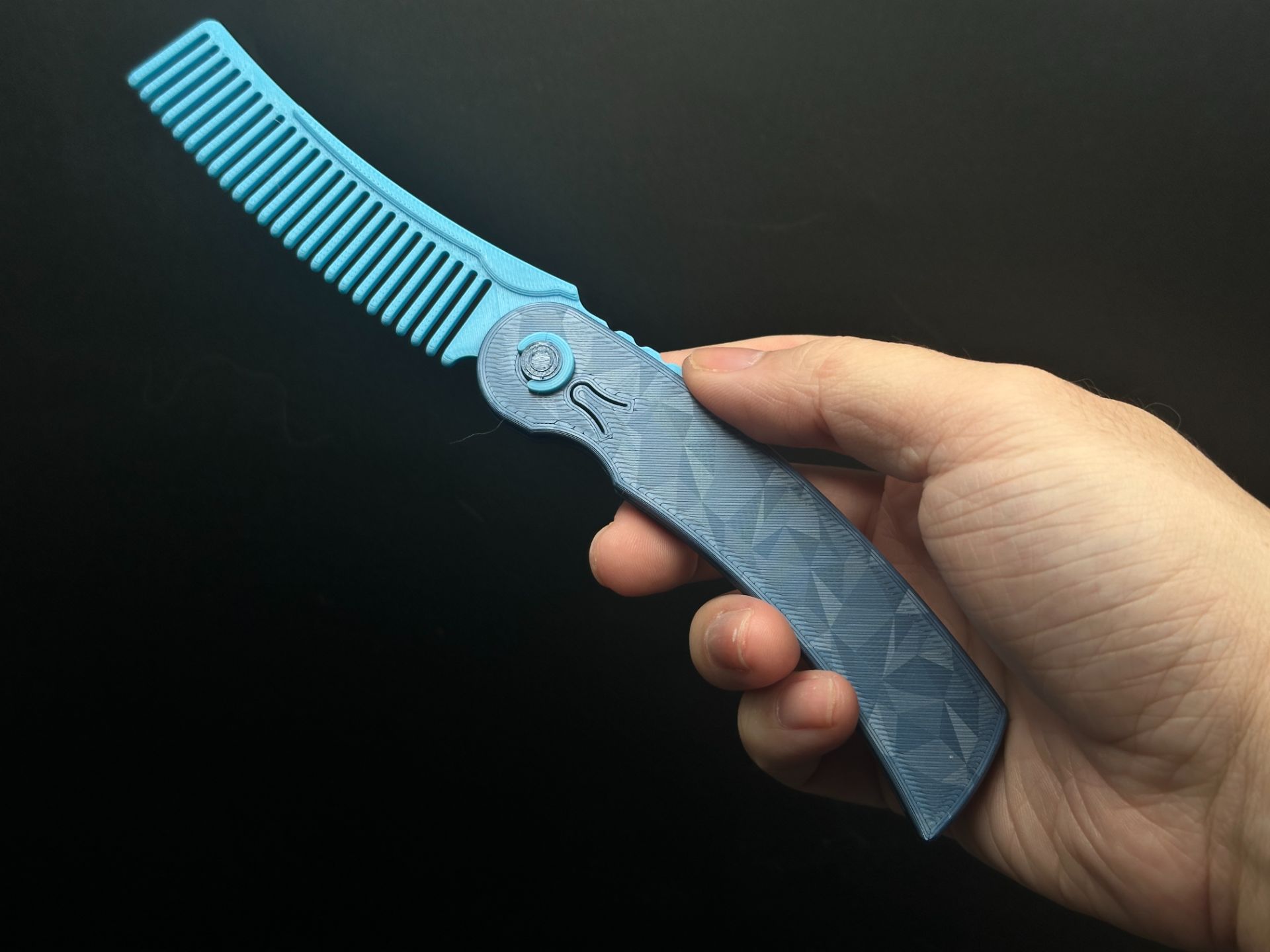 Modern Higonokami Folding Comb II [Detent Edition]