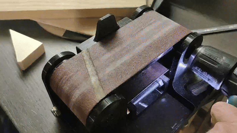 3D printed pocket Belt sander for hand drill!