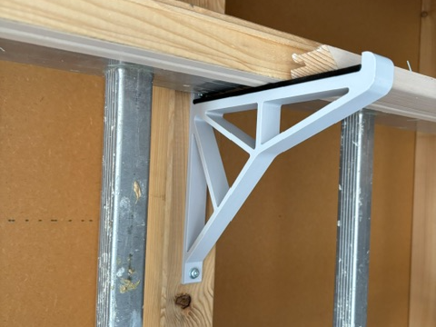 Wandhalterung mit TPU-Auflage