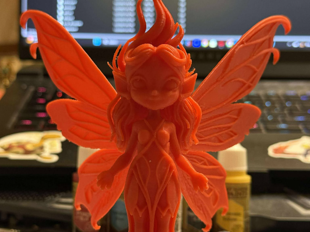 "Emberwisp, the Flamebound Faerie"