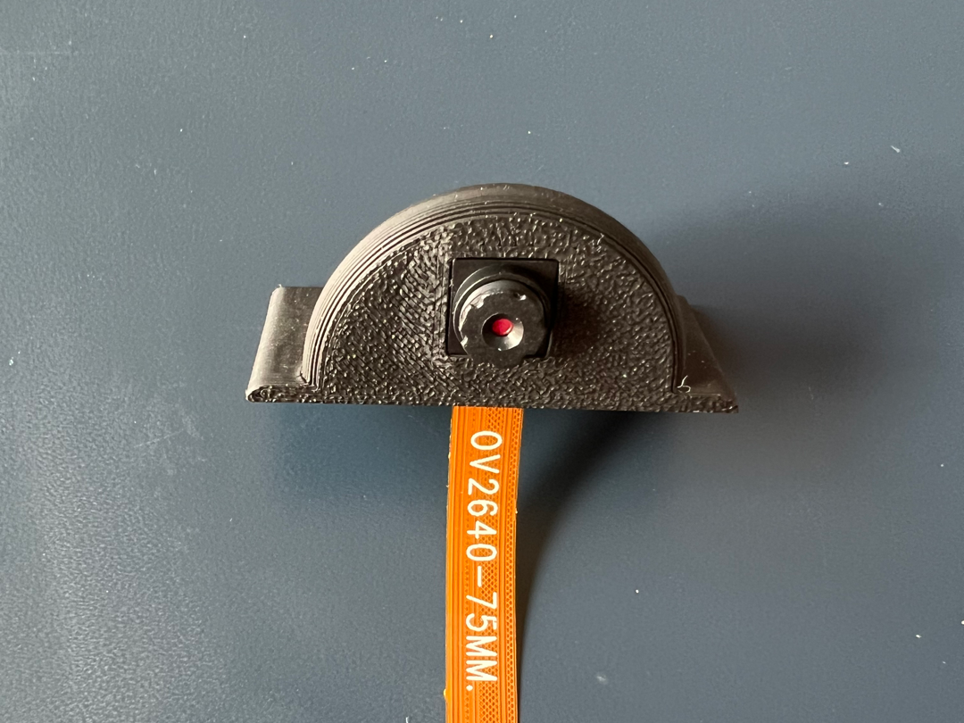 Domed camera mount for OV2640 like CAMs