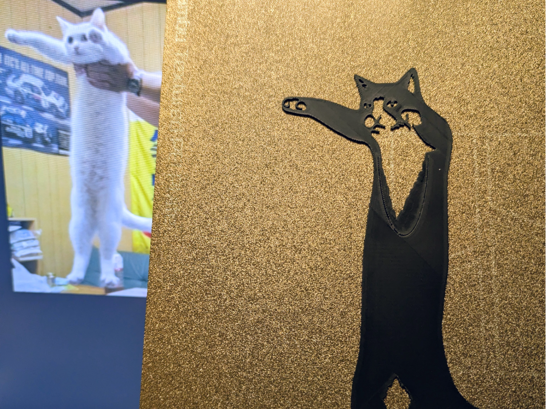 Tuxedo Longcat Bookmark