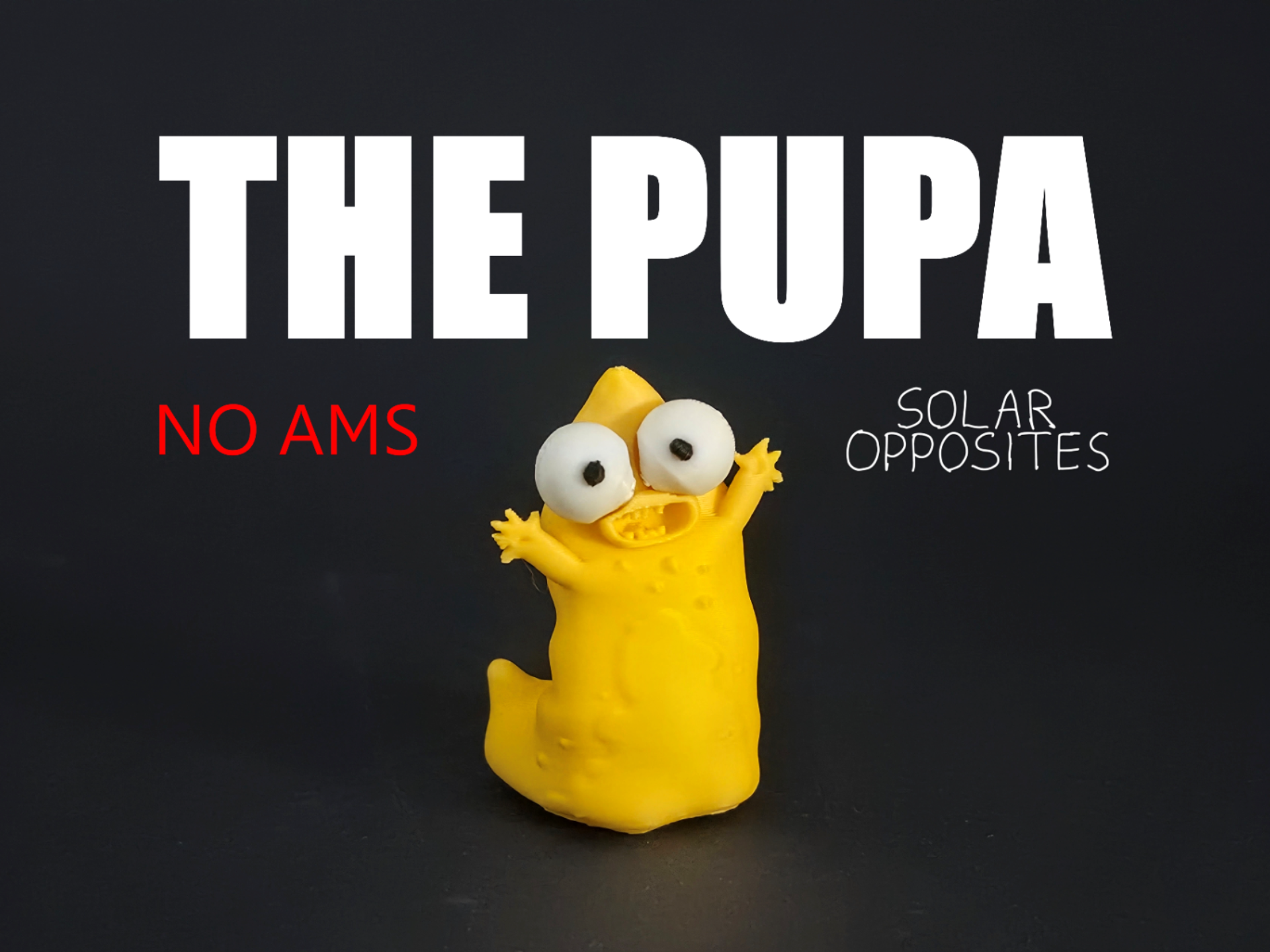 The Pupa - Solar Opposites Figurine - Netflix