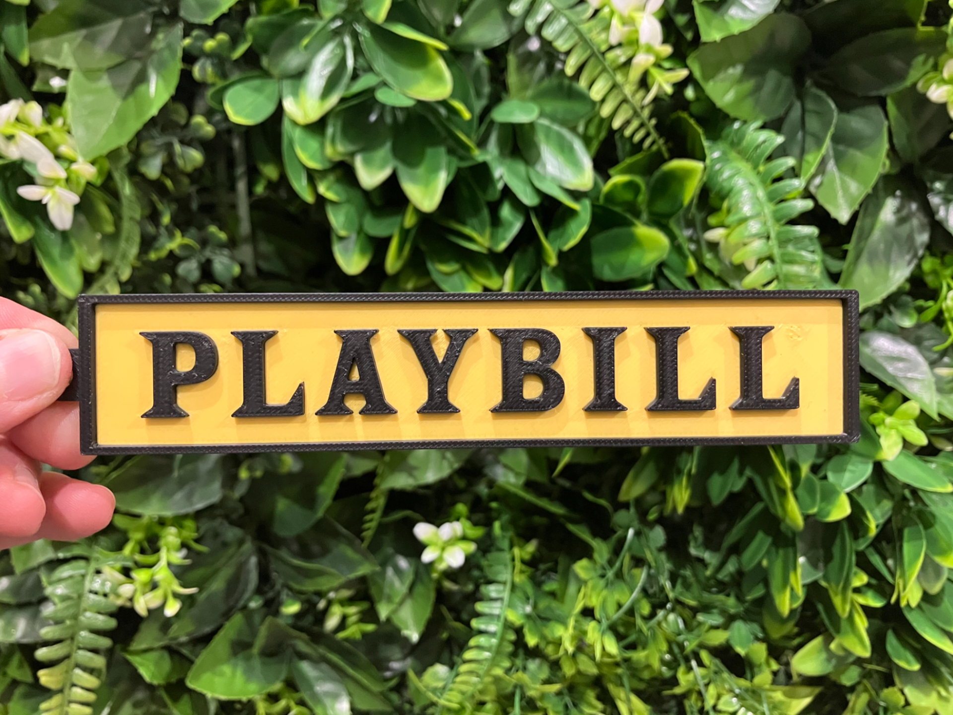 Broadway Playbill Keychain