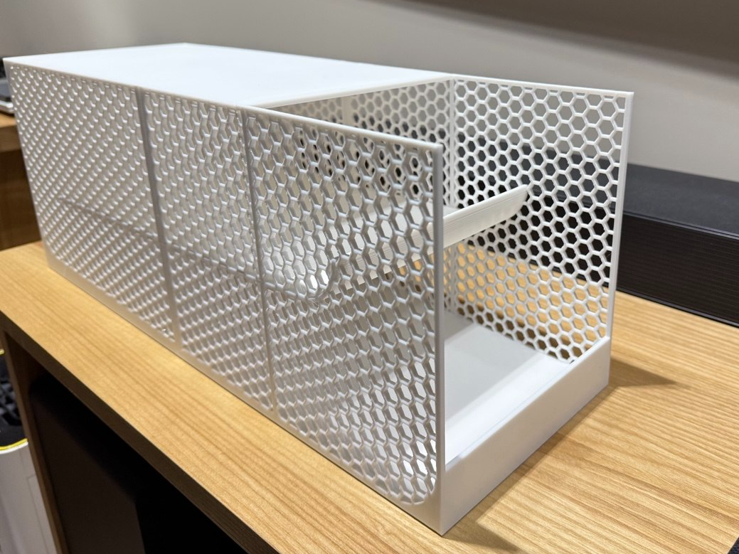 Soda can Organizer and Dispenser for Shelf