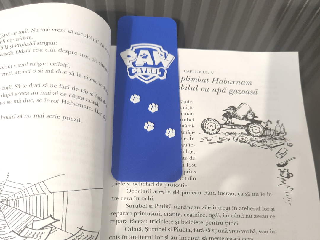 Bookmark Paw Patrol