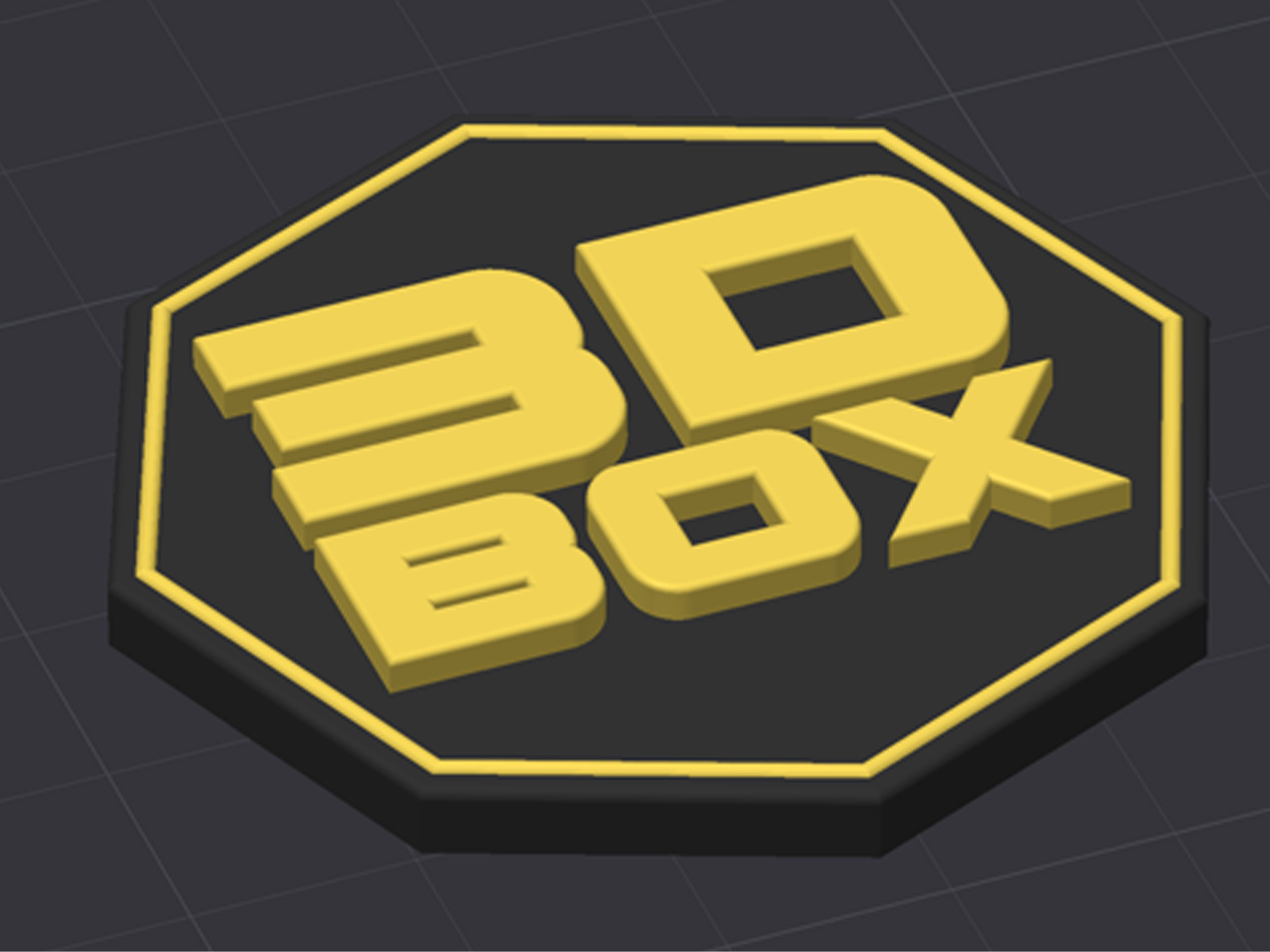 Plaquinha 3dbox