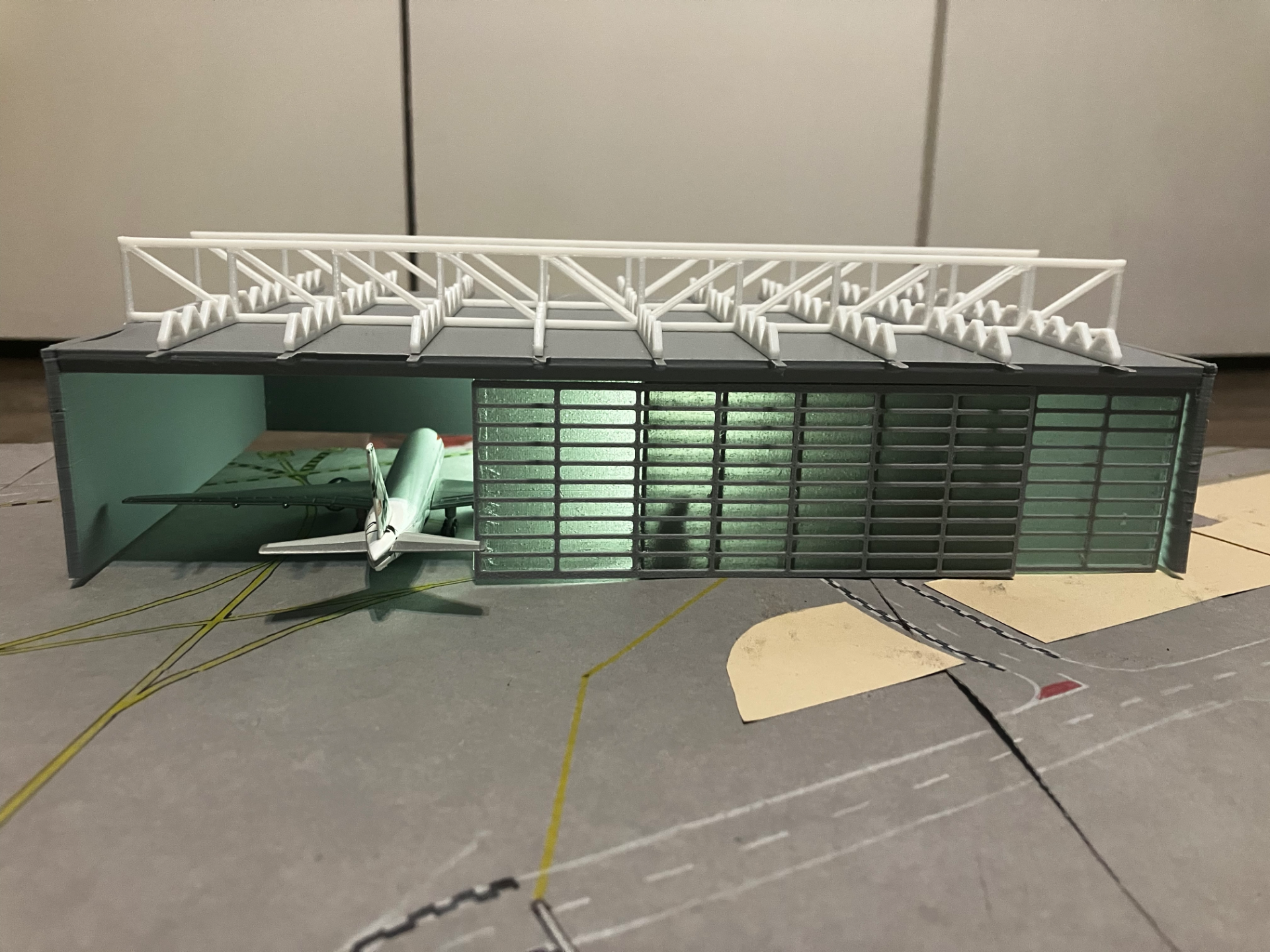 Model Airplane Hangar