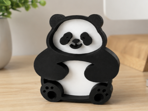 Adorable Panda Desk Buddy