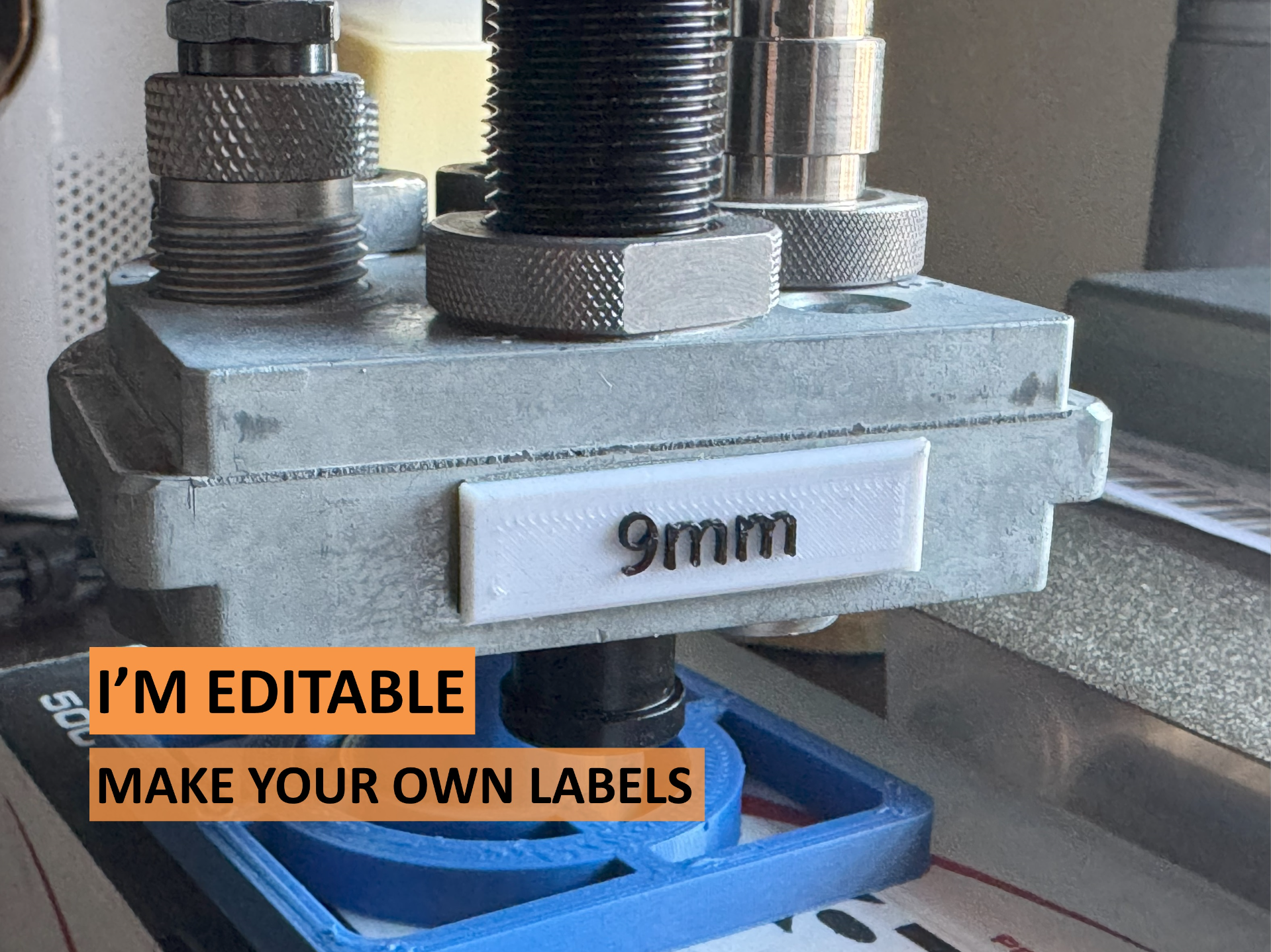 Dillon Toolhead Label - Editable