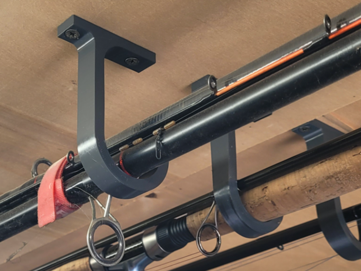 Fishing rod hanger