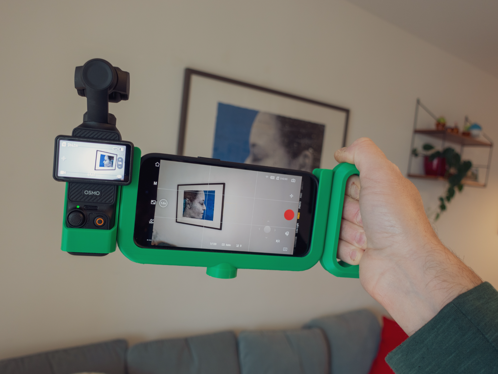Modular DJI Osmo Pocket 3 Rig