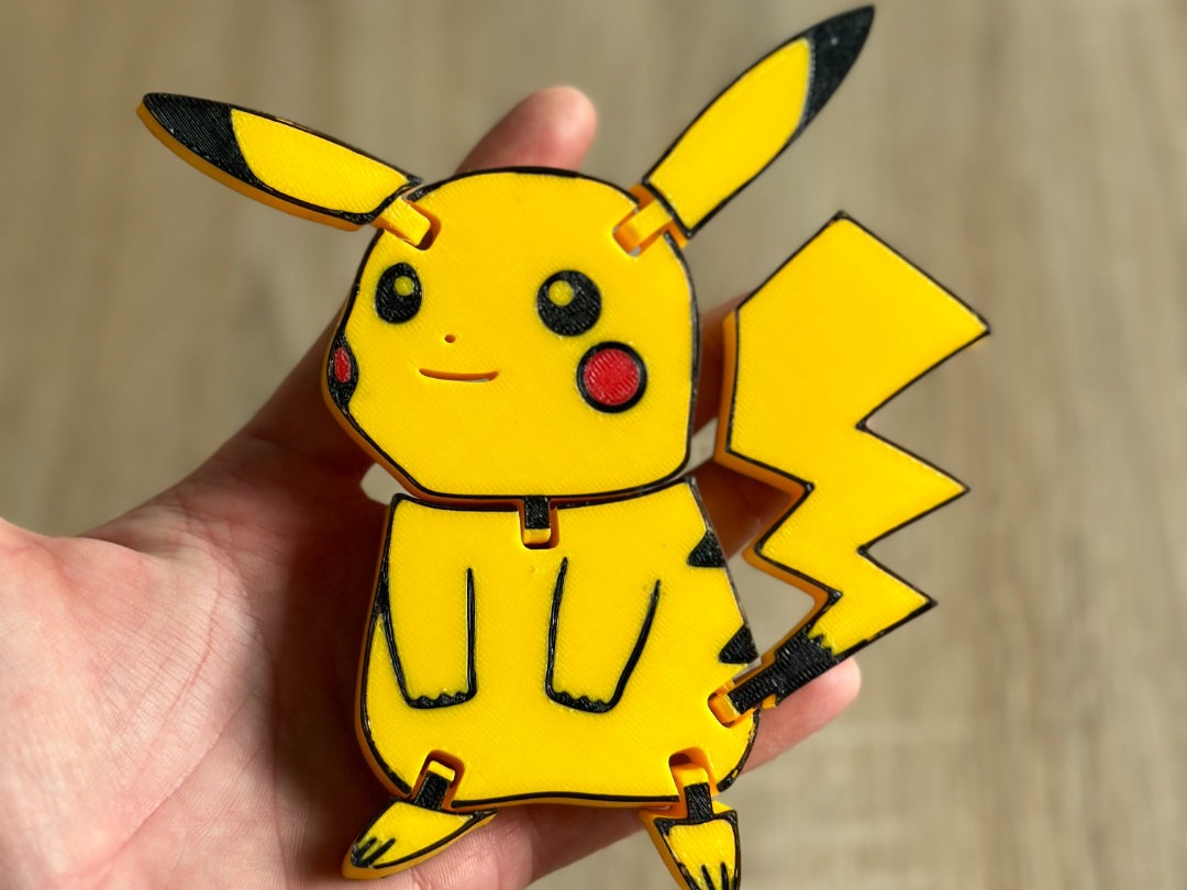 Pikachu - Flexible (articualated) Pokémon