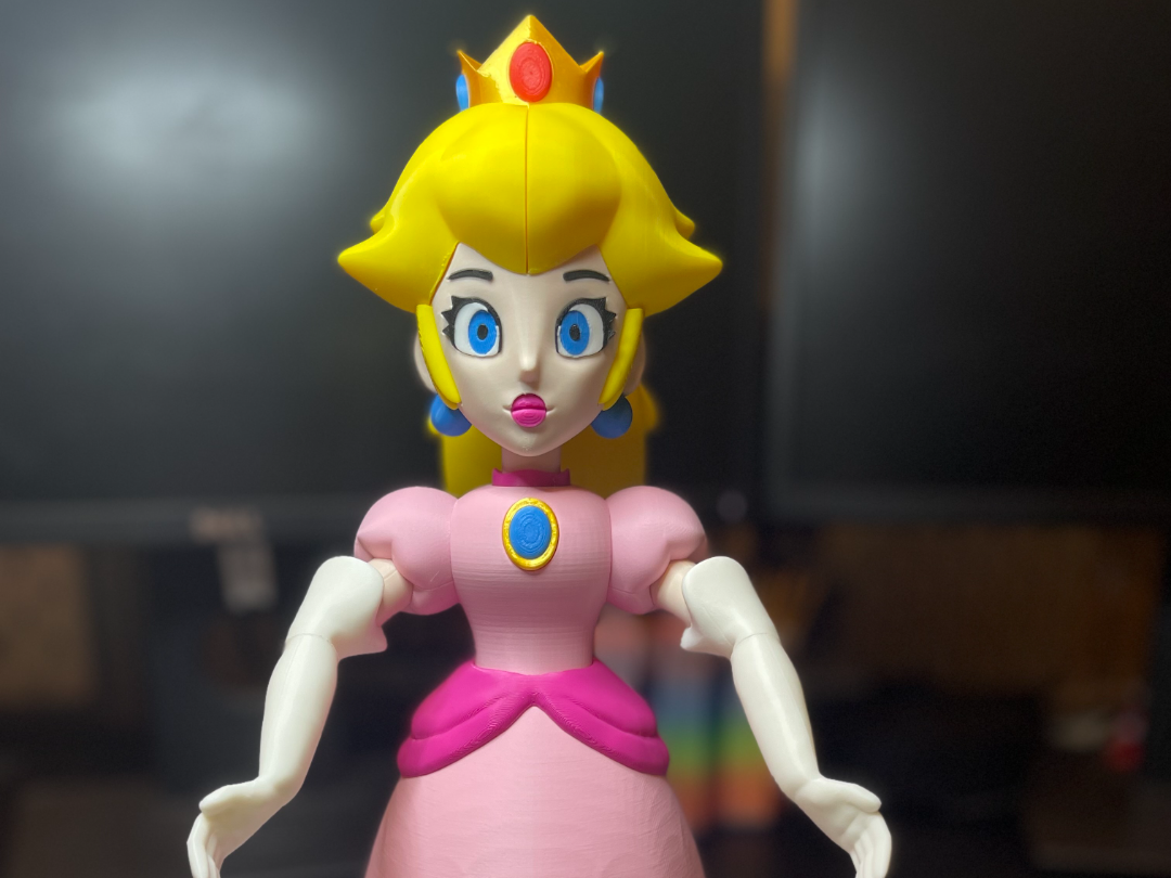 Princess Peach from Mario - Multi-Part - No AMS!
