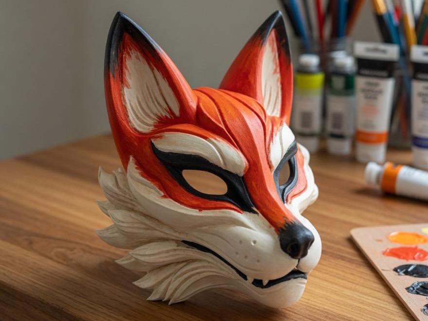 maschera volpe