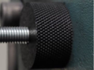 M10 nut knurled