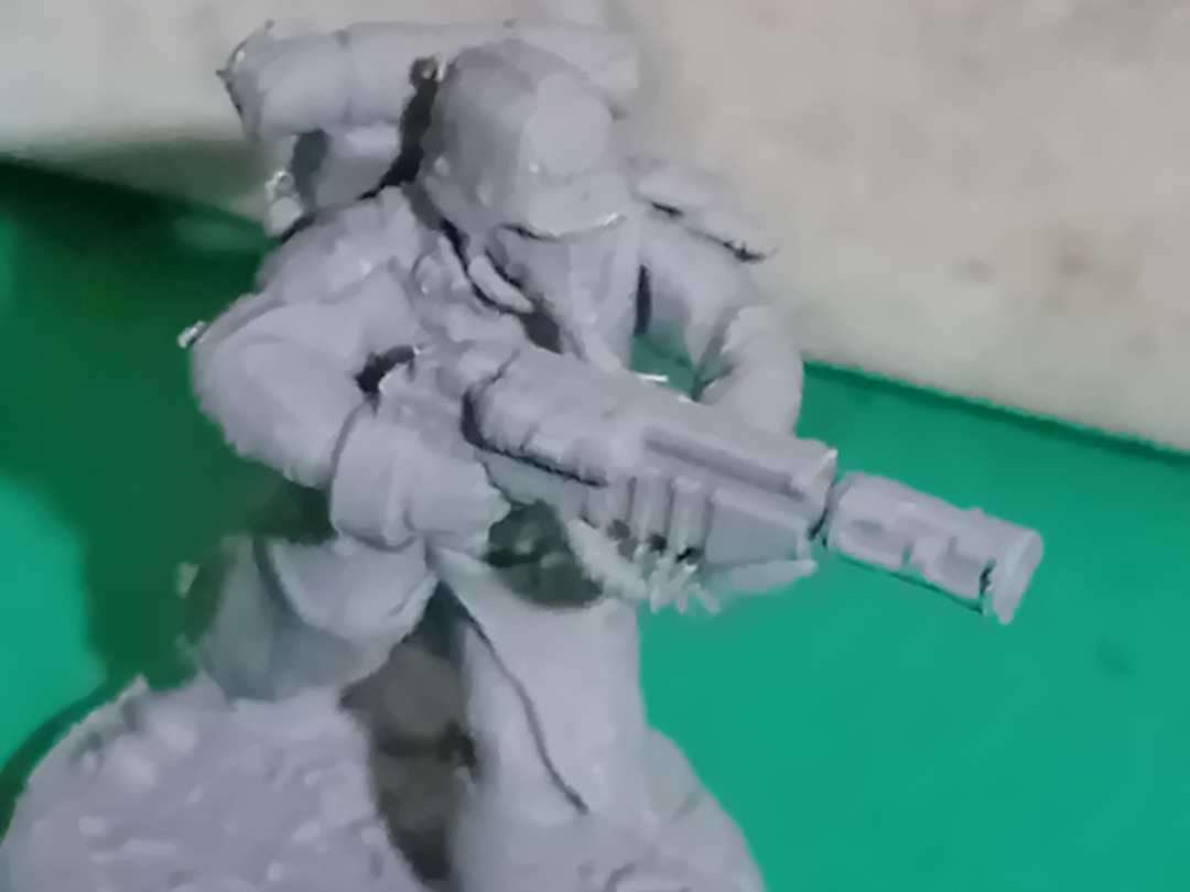ww1 soldier with melta gun-wargaming soldier 28mm