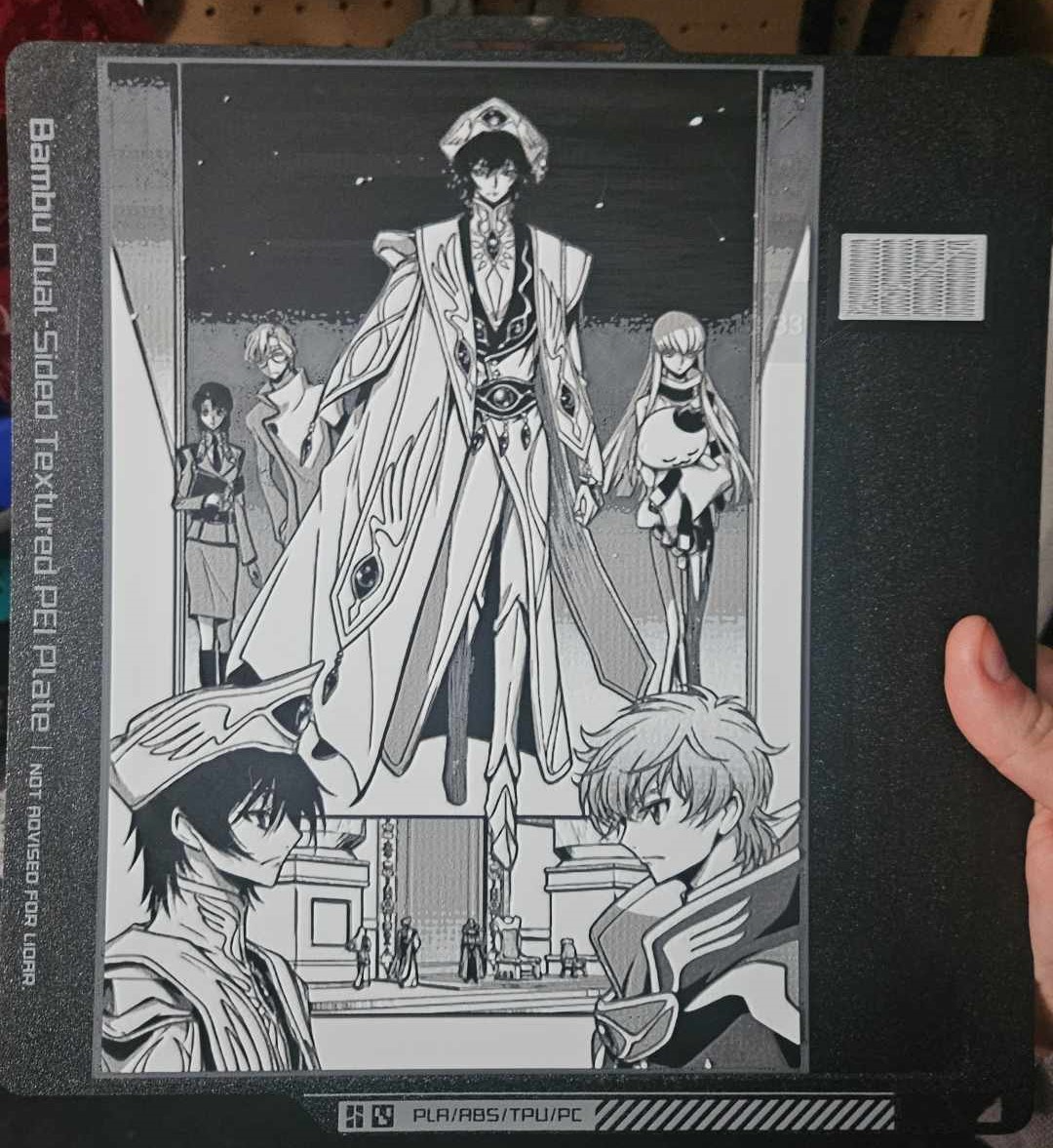 Code Geass Lelouch of the Rebellion Manga Hueforge