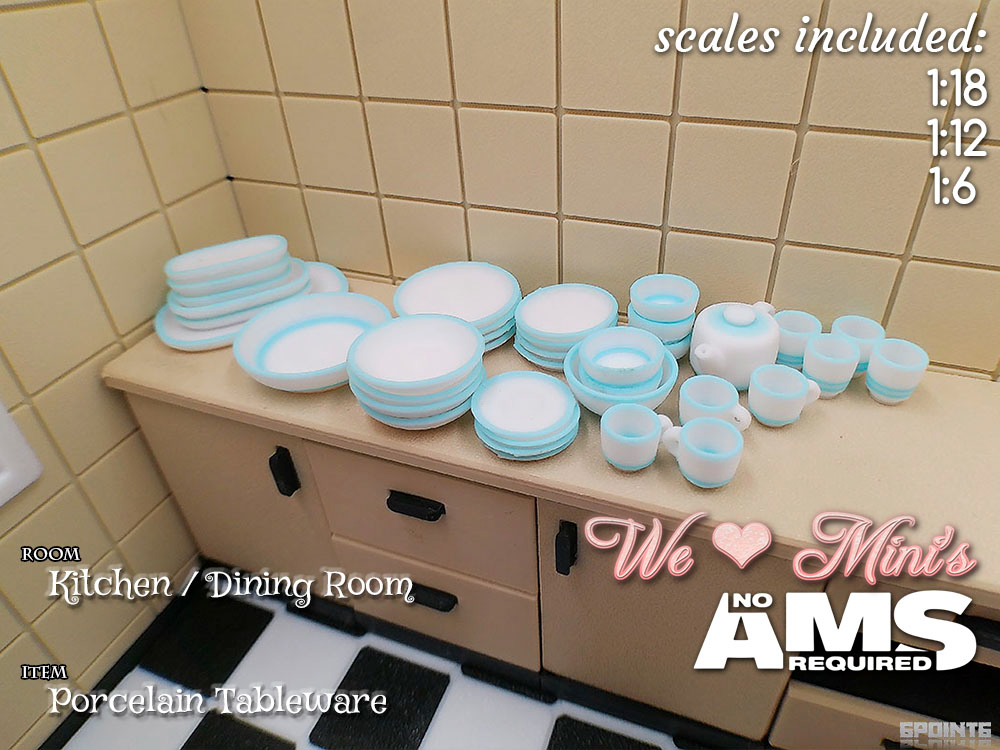 WLM - Porcelain Service Tableware