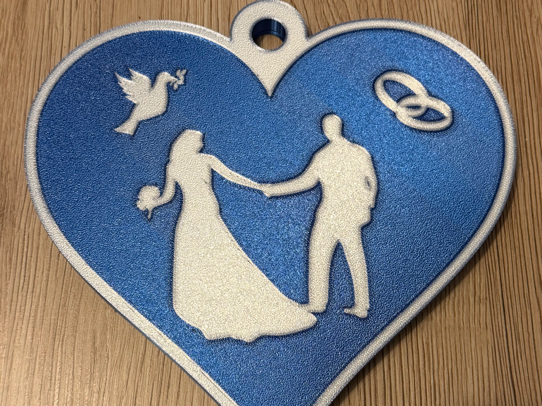 Décoration de mariage à suspendre