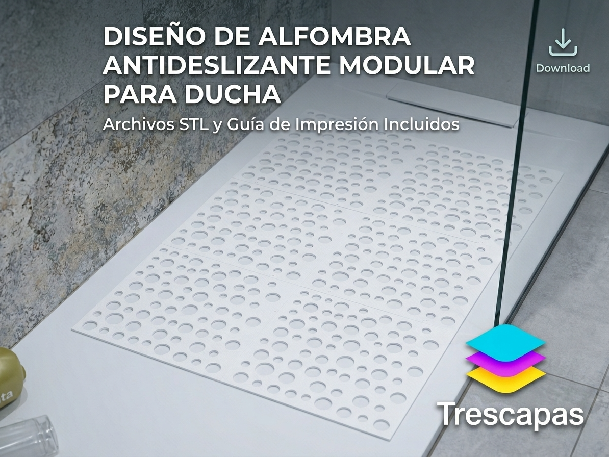 Alfombrilla de Ducha Parametrizable Antideslizante