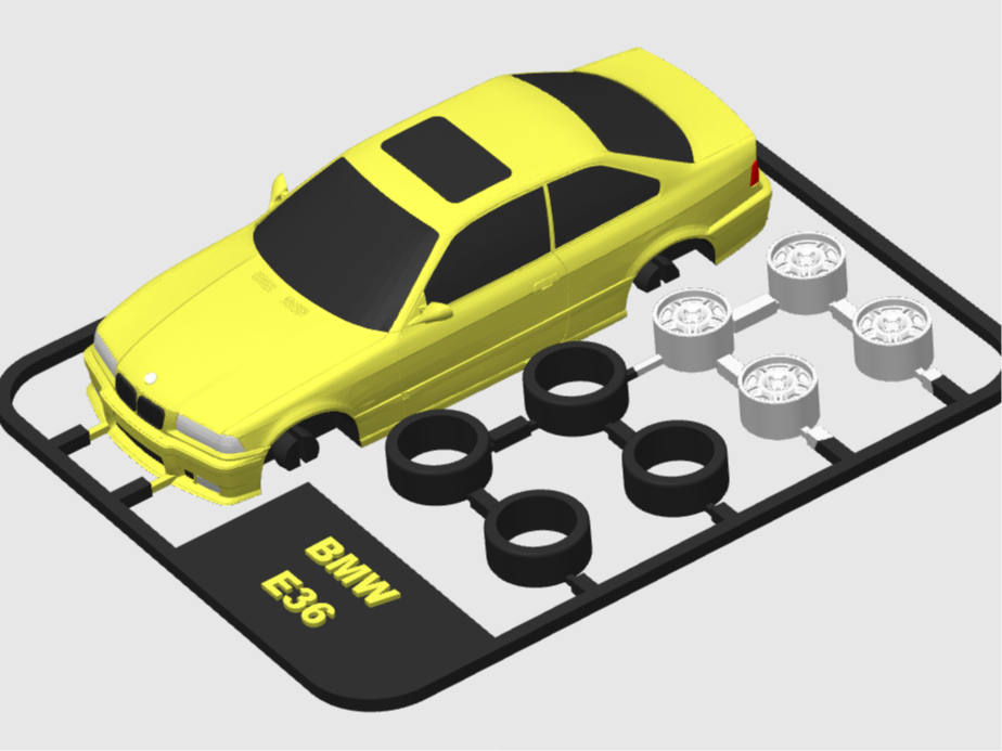 BMW M3 E36 kit card