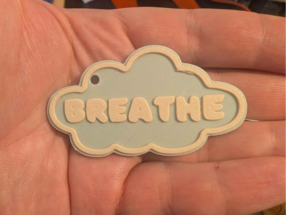 PMA Keychains - Breathe