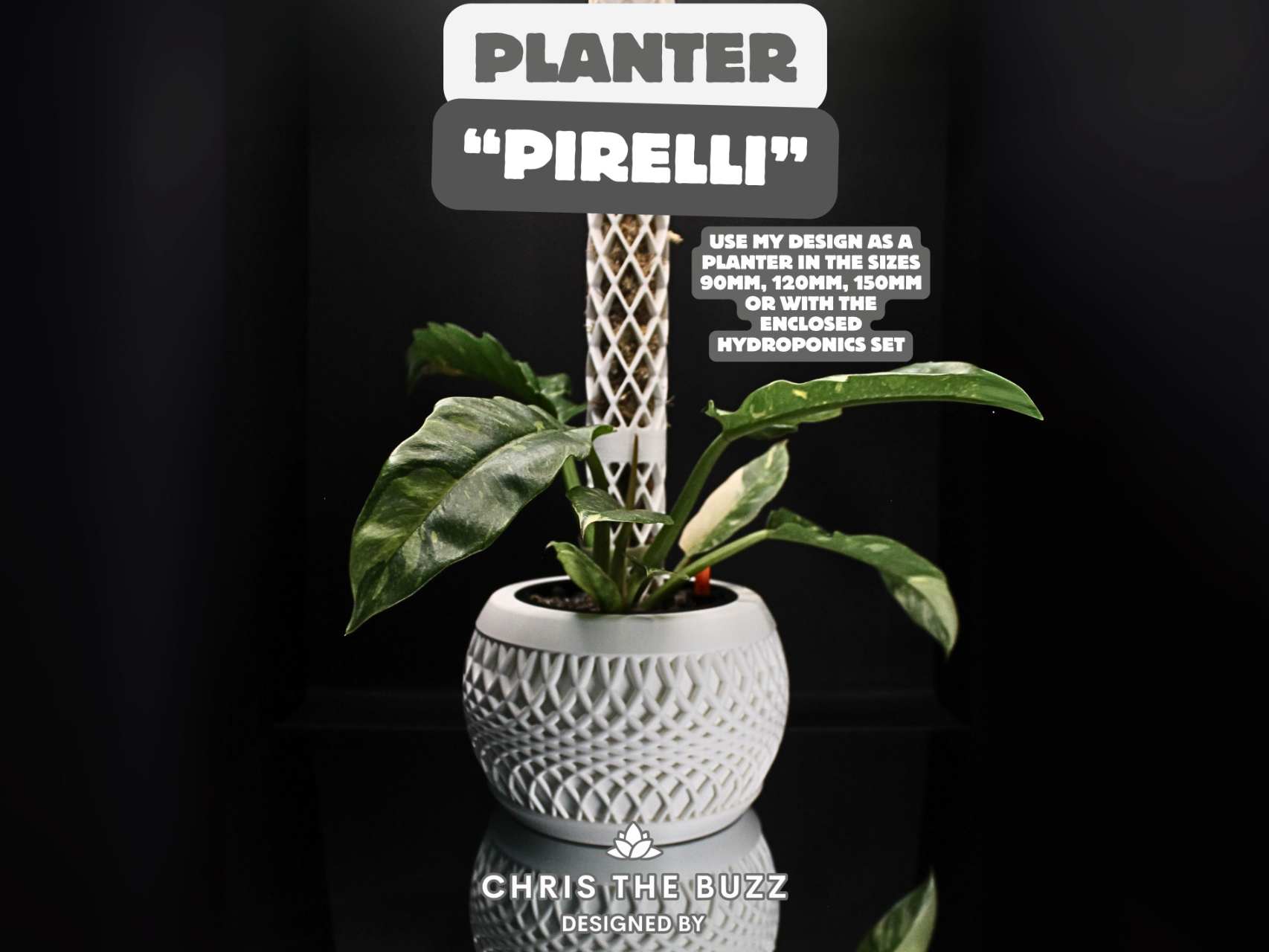 Pirelli Planter – Tread Meets Trend
