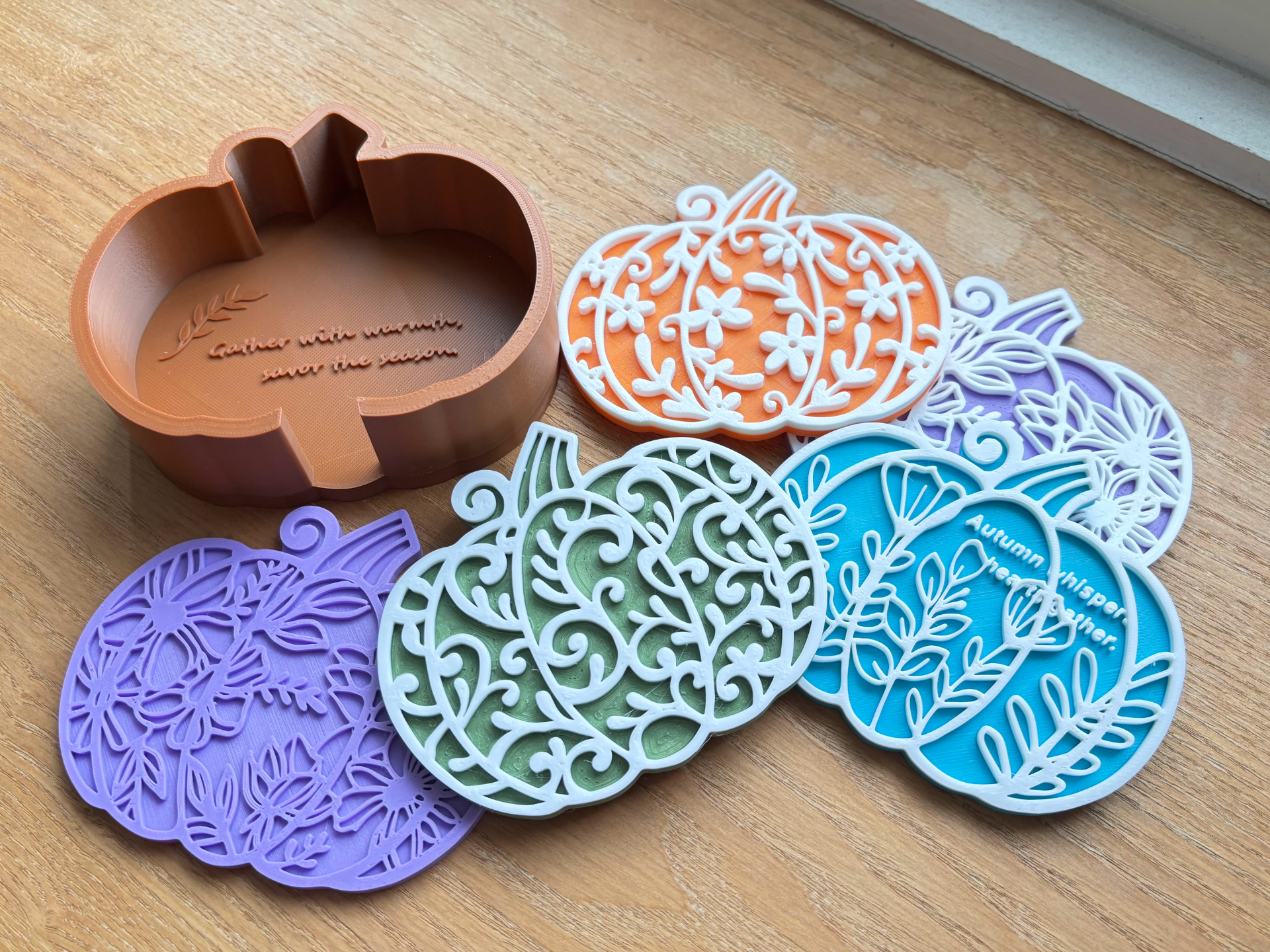 Timeless Pumpkin Coaster
