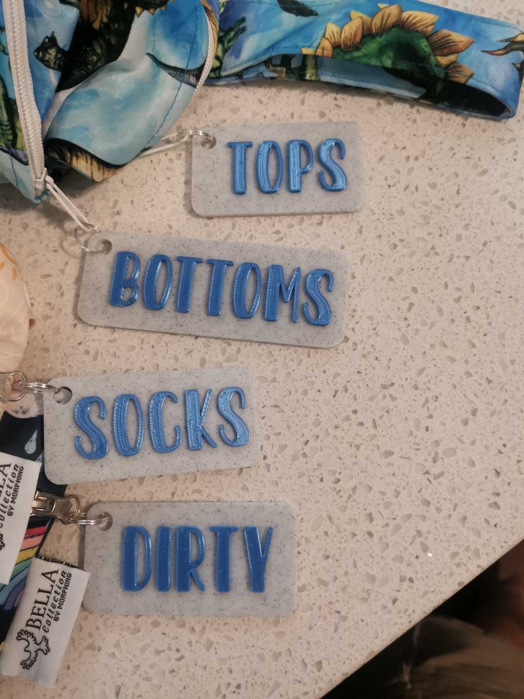 Bag Tags for Daycare - Organization