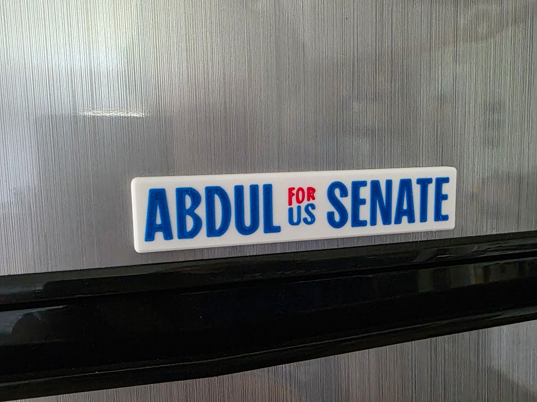 Abdul El-Sayed for US Senate Magnet