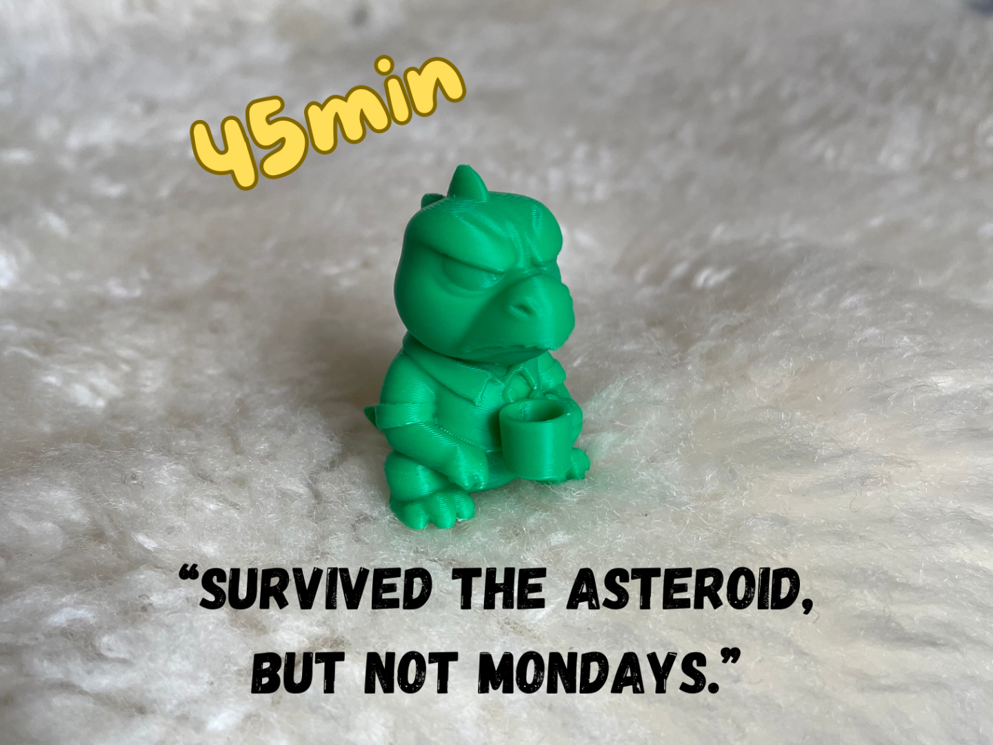 Grumpy Dinosaur