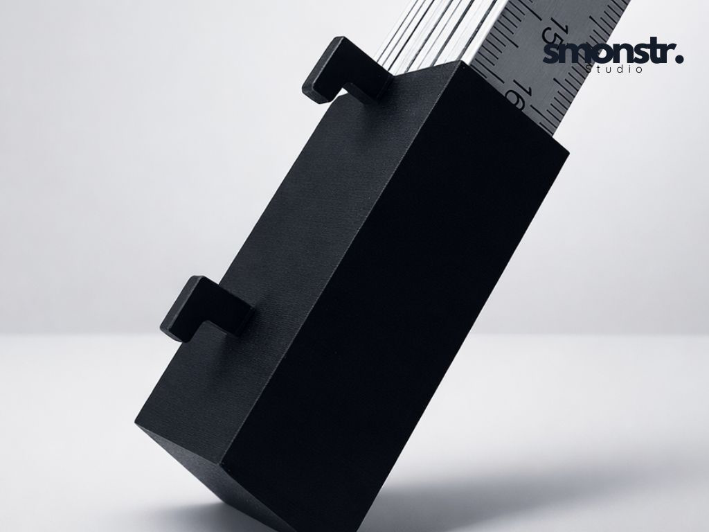 Folding Ruler Mount for IKEA Skadis