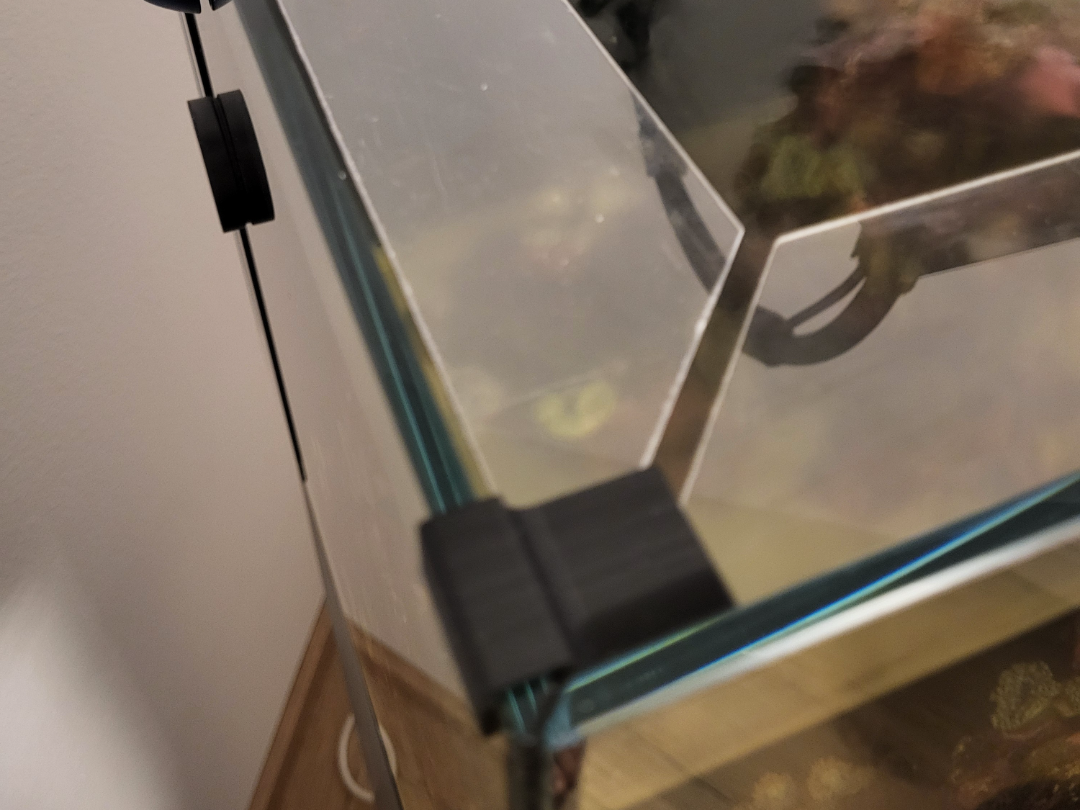 Halteclip für Springschutz Aquarium 6mm Scheiben