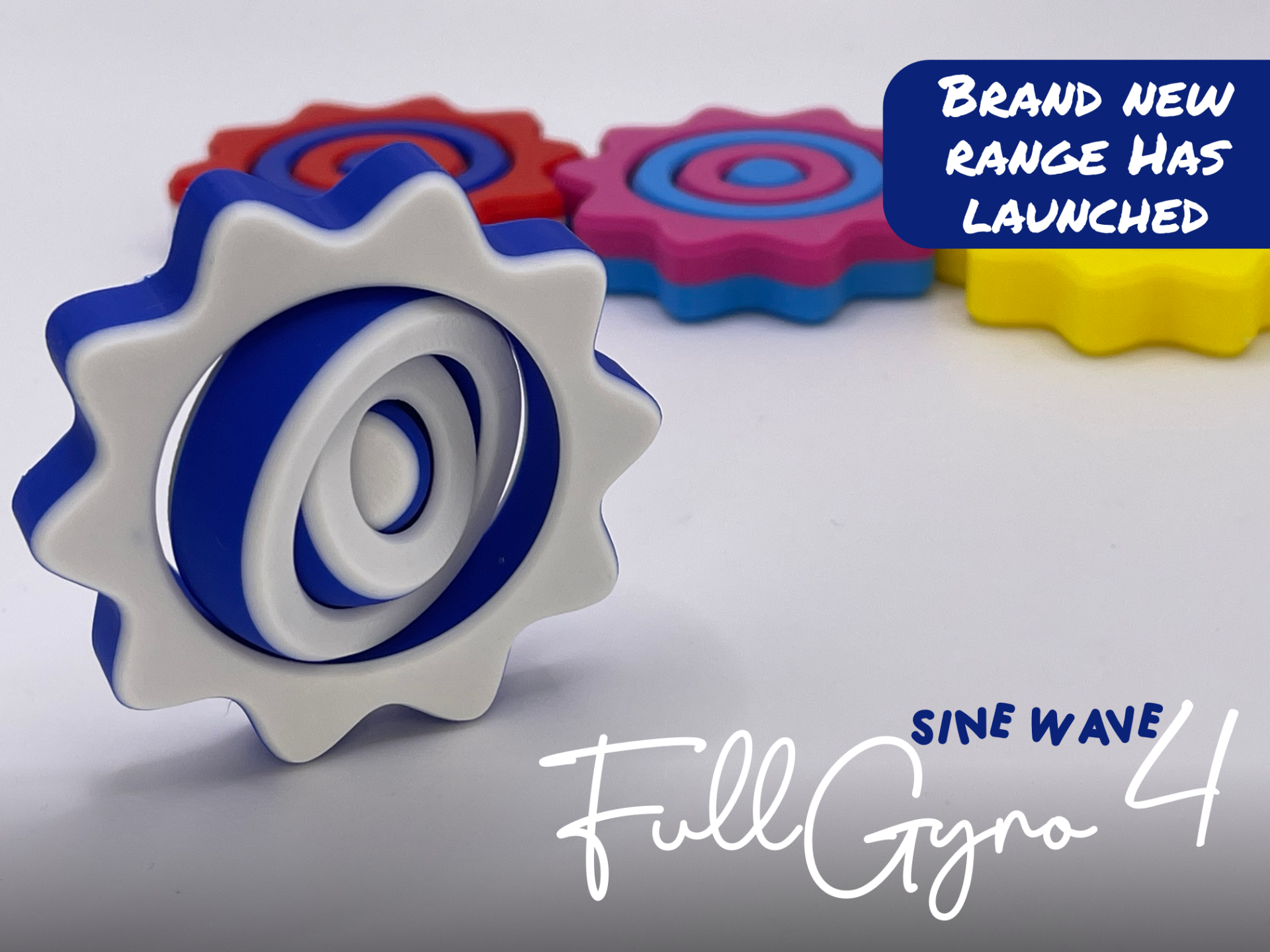 FullGyro4 Sine Wave Fidget Spinner