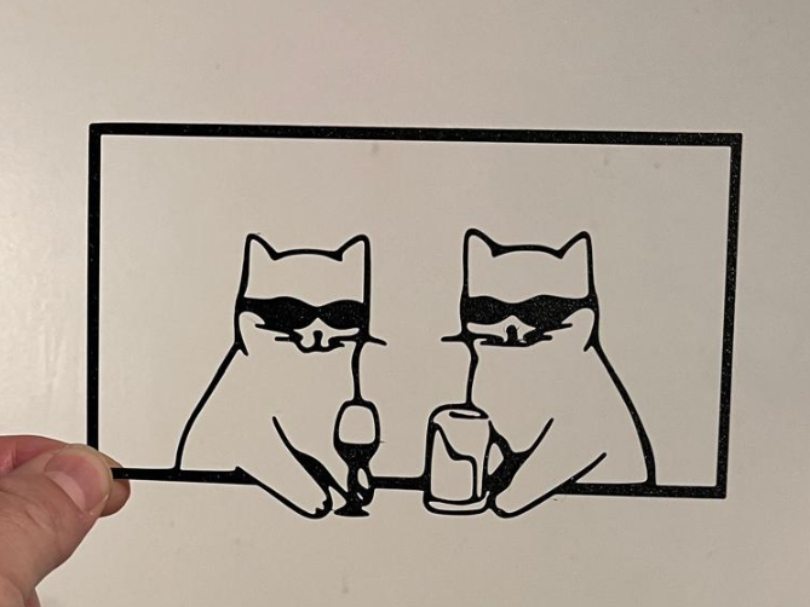Cat At The Aperitif