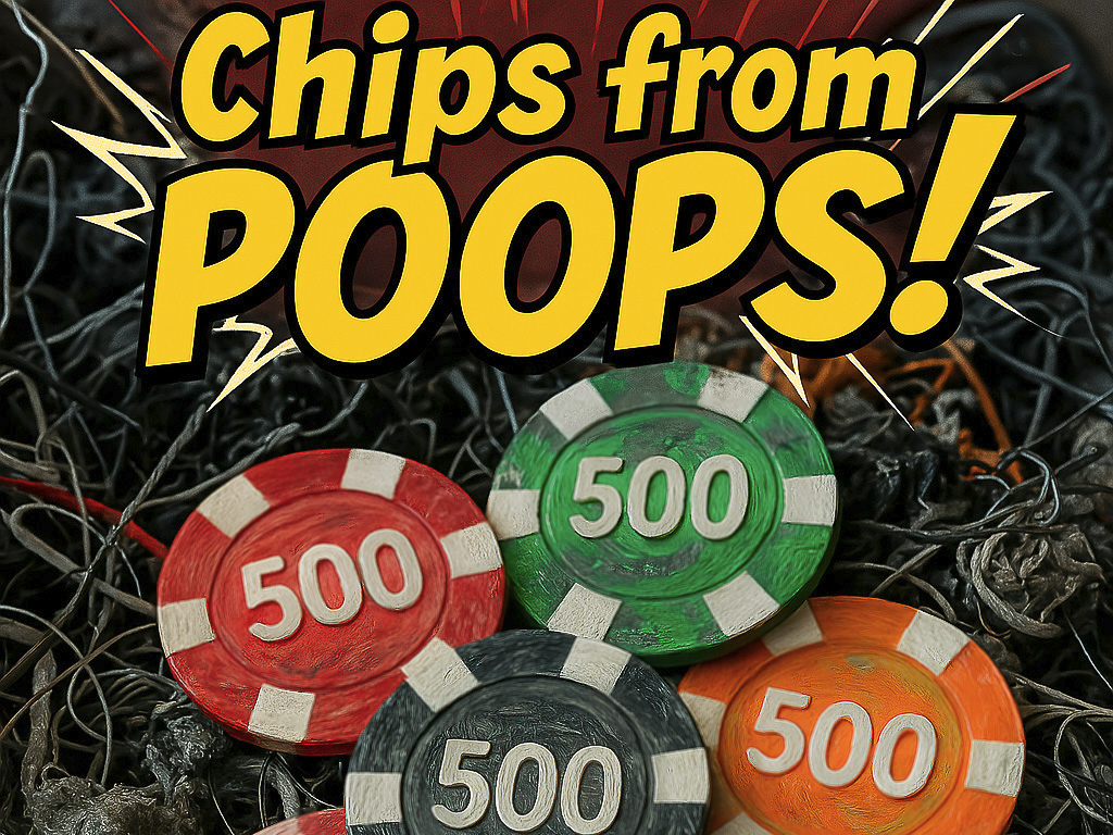 Poker Chip Mold from Poop-One mold for all values