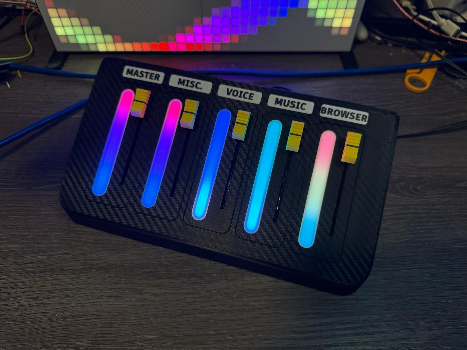 Volume Mixer - 5 channel (Deej)