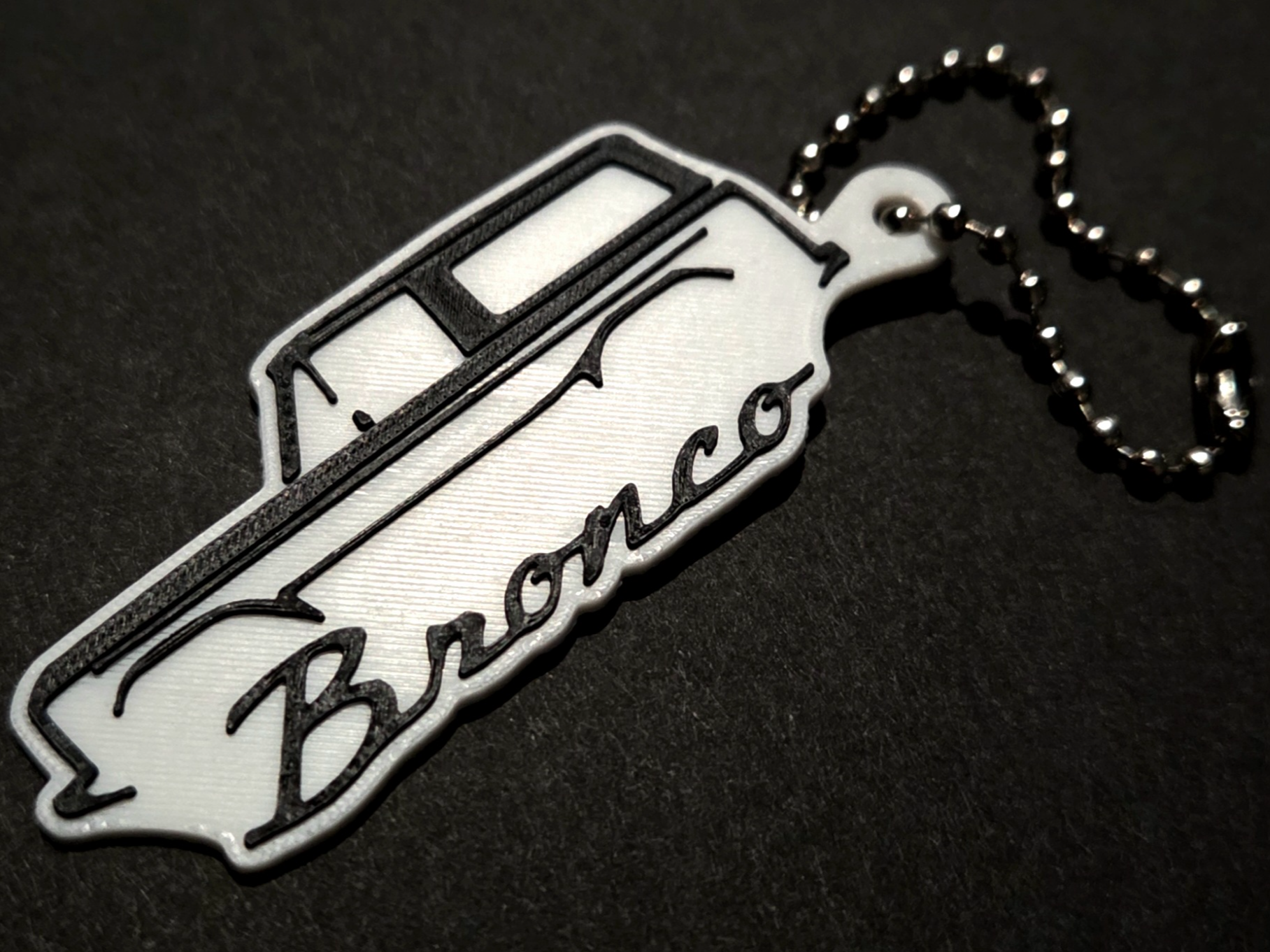 1970 Bronco Keychain