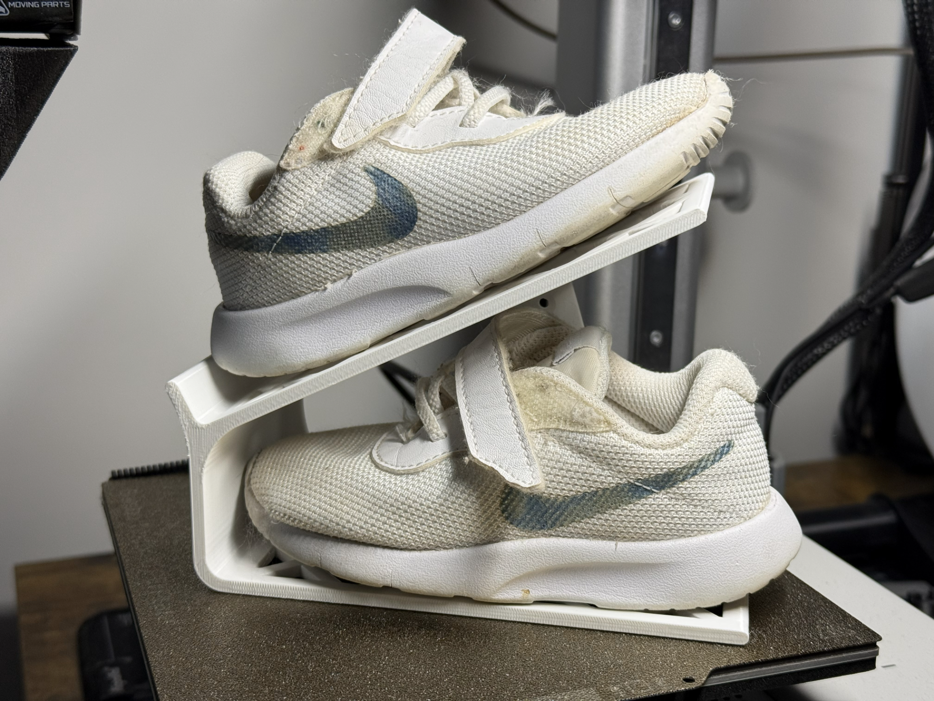 Kids Wall-Mounted Shoe Rack Space-Saving