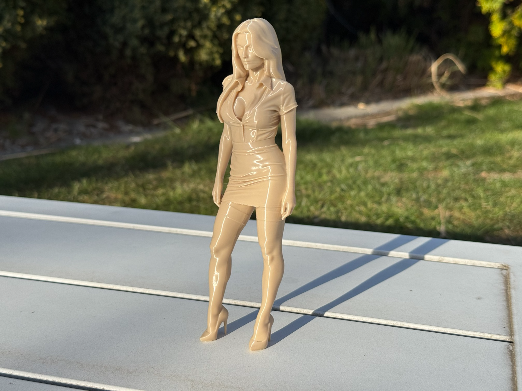 Stylish Office Lady Figurine - sexy girl noAMS