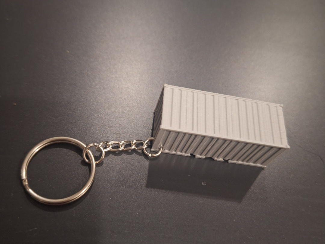 Shipping Contanier KeyChain