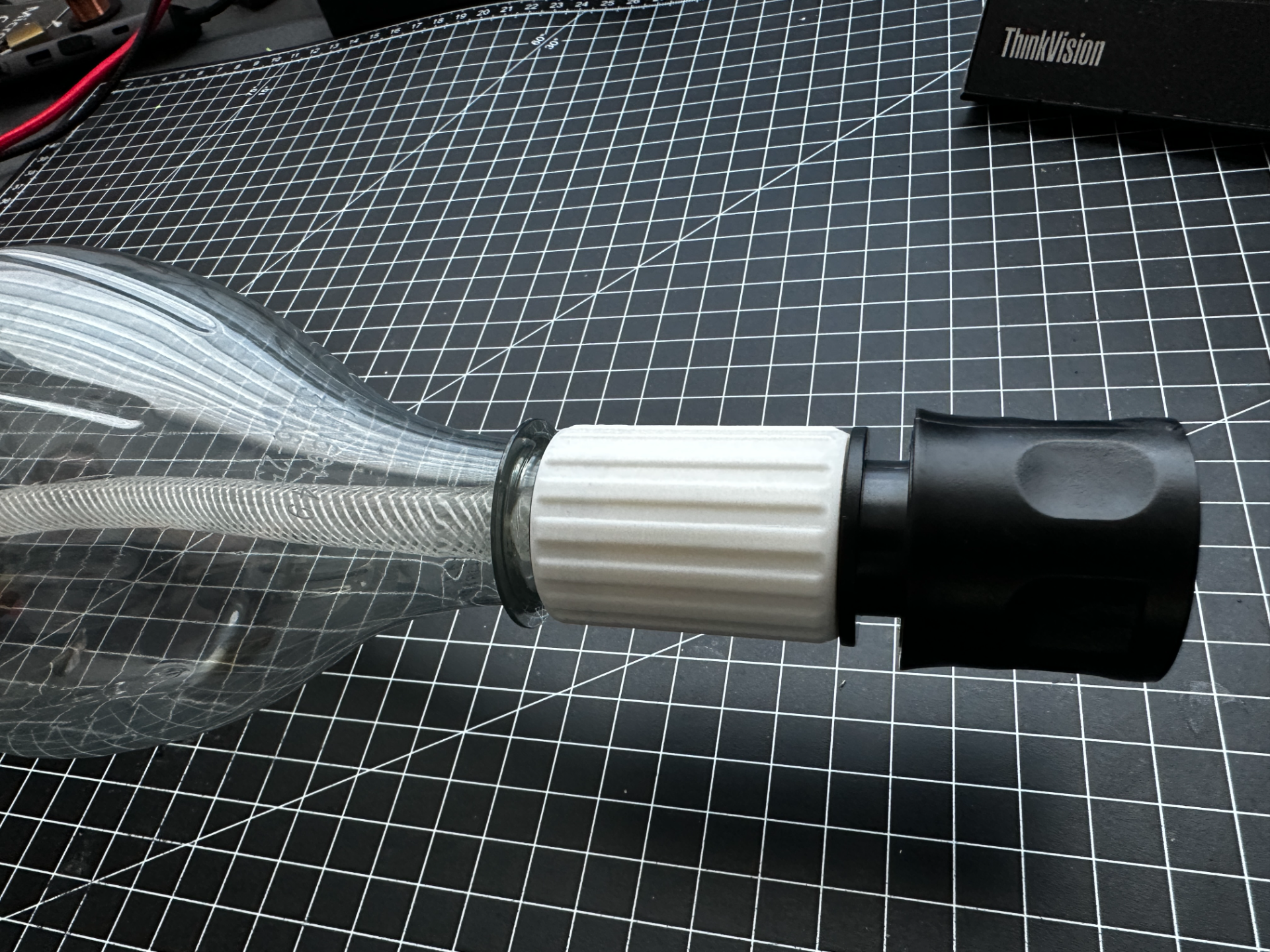 Worx Hydroshot Battery Washer: 12mm hose to Bottle